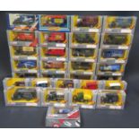 Thirty Corgi Classics Thornycroft and Ford Model T Vans in Boxes