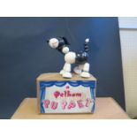 A Pelham Puppet Wuff (Black/White) in Box