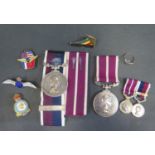 An R.A.F. Military Medal Group awarded to WO C ROBINSON (L3520042) RAF and Long Service Medal to A/F