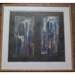 John Piper ( 1903 - 1992), Significant English Artist, 'Two Suffolk Towers, Artists Proof