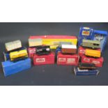 A Selection of Hornby Dublo OO Gauge Rolling Stock Boxed, Smooth Hour Transformer - Rectifier and