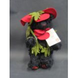 An Hermann Poppy Bear Mohnblume, limited edition 329/500
