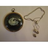 Mother & Child Cameo And A Silver Necklace