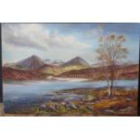 Wyn Appleford, Mountain and River Scene, Signed, 20th/21st Century, Oil on Canvas, 76 X 51cm,