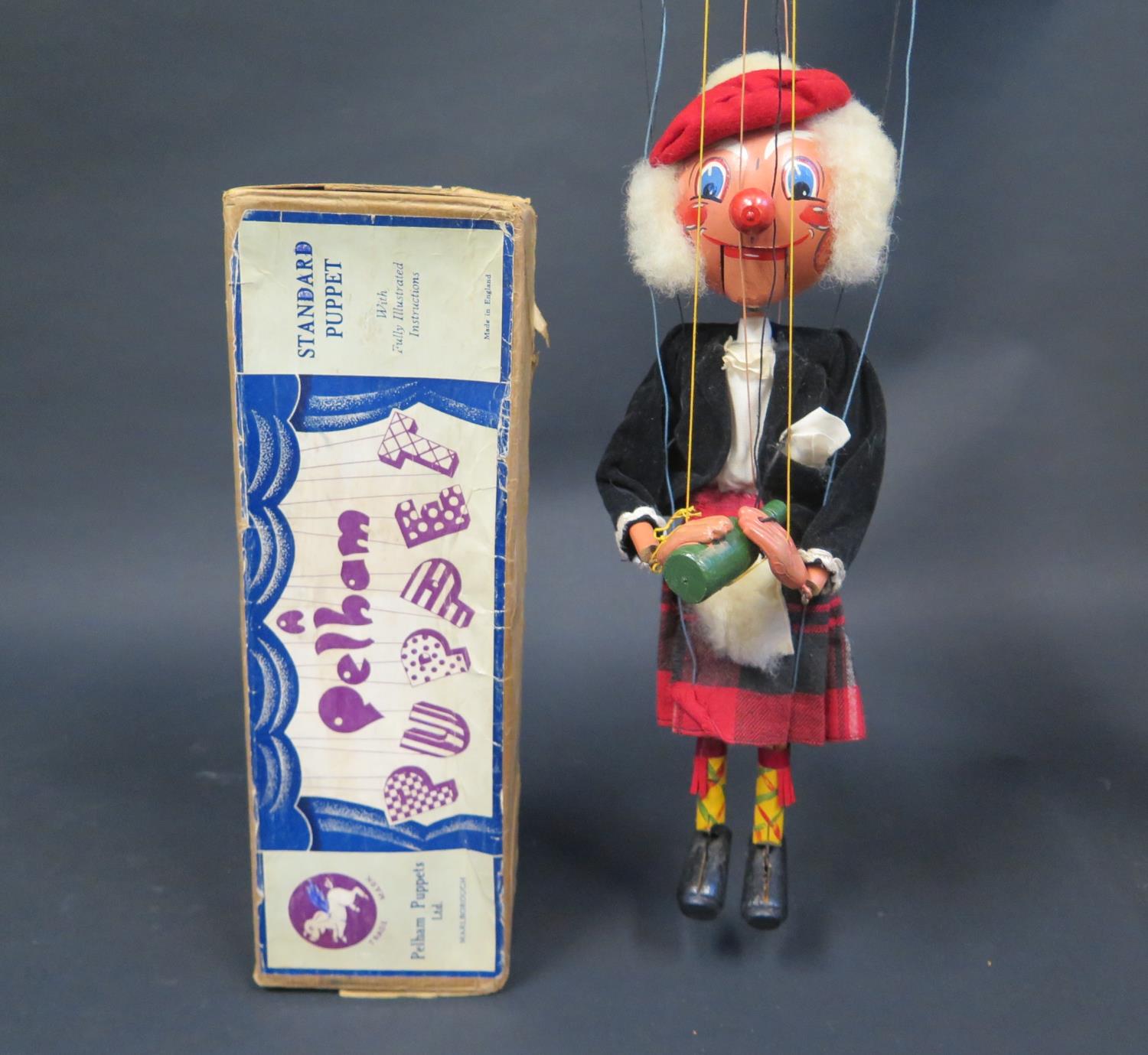 A Pelham Puppet MacBoozle (Red Hat) Type SM in Damaged Box