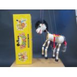 A Pelham Puppet A2 Horse in Box