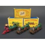 A Matchbox Models of Yesteryear Y13-1 1892 American 'General' Class Locomotive, dark green, gold