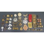 A Collection of Army Cap Badges etc.