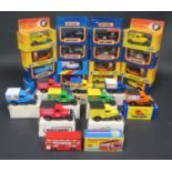 Twenty-Five Matchbox Superfast No. 38 Ford Model T Promotional Vans plus a No. 17 The Londoner