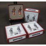 Three W Britain (Britains) Special Collectors Edition 40210 Scots Guards Pipers Toy Soldiers in