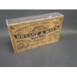 A Giant Bryant & May Shop Display Advertising Matchbox with matches, 31cm wide