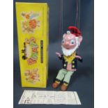 A Pelham Puppet Enid Blyton Character Big Ears from Noddy in Box