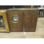 A 24v Oak Cased Master Clock with 4" dial