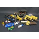 A Selection of Toy Cars, Trucks, etc. including Franklin Mint Rolls-Royce, Spot-On, Metal GWR Kit