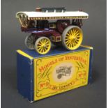 A Matchbox Models of Yesteryear Y9-1-2 1924 Fowler Showman's 'Big Lion' Engine, dark maroon, cream