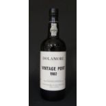 A Bottle of 1982 Dolamore Vintage Port