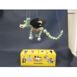 A Pelham Puppet Dragon in Box