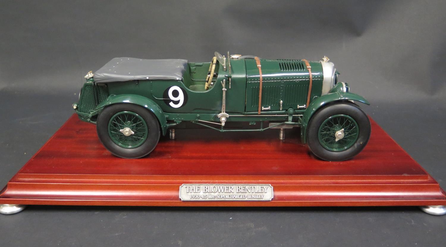 A 1:12 Scale Blueprint Models 'The Blower Bentley' 1930 4.5 Litre Supercharged Bentley No. 27 of - Image 2 of 11