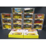 Nineteen Corgi Classics Bedford O Series Vans in Boxes