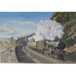George Heiron (1929 - 2001) Original Signed Watercolour, Great Western (Paddington Train) and
