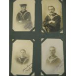A Interesting Collection Of Black & White Photographs Including Naval Seamen possible WW11, Etc