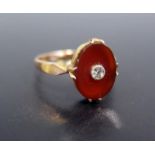 A 9ct Gold Dress Ring, size L.5, 2g