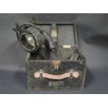 A Royal Navy Admiralty Pattern 8979A Aldis Signalling Lamp, boxed