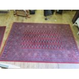 A Persian Style Machine Made Carpet, 233x160cm