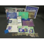 Great Britain & Northern Ireland Mint Coin Year Packs for 1980, 1982, 2x 1983, 2x Falkland Island