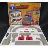 A Tyco Electric Truck US 1 Interstate Delivery Set, still sealed in partial box.