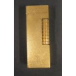 A Dunhill Gold Plated Lighter