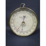 A Short & Mason Mk.II Aneroid Barometer, 12cm dial