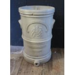 A Silicated Carbon Filter Co. Works Battersea Stoneware Filter, 53.5cm. No cover or internals