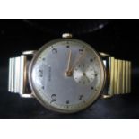 A Gent's BAUME 9ct Gold Wristwatch