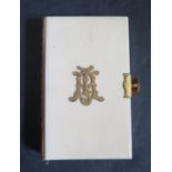 An Antique Book of Common Prayer in ivory boards