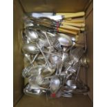 A Selection of Silver Plated Flatware