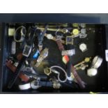 A Tray of Wristwatches
