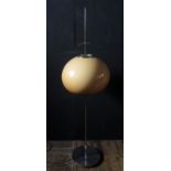A 1960's Harvey Guzzini Mushroom Standard Lamp