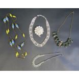 A Selection of Paste and other Costume Jewellery