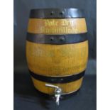 A Cadoza Resin Sherry Barrell, 33cm high