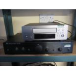 A Cambridge Audio A500 Amp and Denon Tape Deck UDR-F10