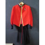 An Army Cadet Force Dress Uniform with Cadet Forces Medal miniature