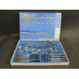 A Viners Mosaic Stainless Steel boxed 44 piece Cutlery set
