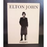 ELTON JOHN _ Sotheby's Catalogue in Four Volumes