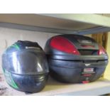 Kawasaki Helmet and GIVI panier