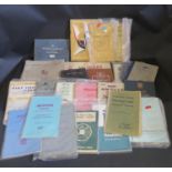 A Collection of Old Car Owner's Manuals including Singer Gazelle, A110 Westminster, Wolseley 6/99,