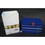 A Tissot Gent's Watch Box with Quartz Chronographs G10 manual