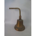 A George VI Bell with cypher to the top, 24.5cm diam.