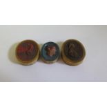 Three 19th Century Wax Seals