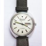 A Citizen Automatic Gent's Wristwatch, running